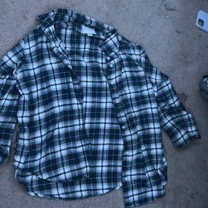 American eagle flannel , barely worn , size XS